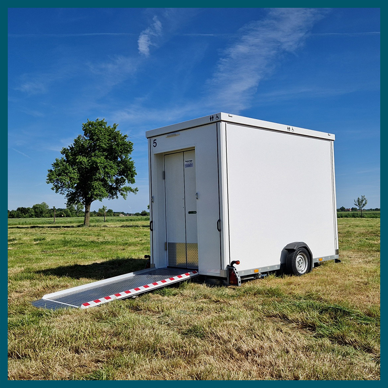 Toilettenwagen barrierefrei